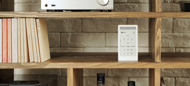 Illustration for article titled We Hope Sony's Sleek Universal E-Ink Remote Reaches the US